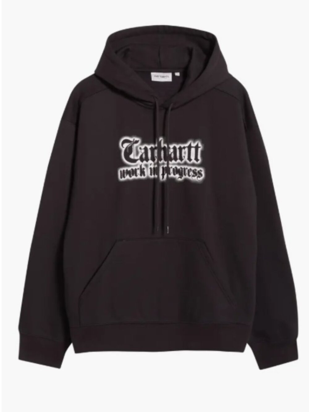 Carhartt WIP World Tour Graphic Hoodie – Black – Small – Streetwear Pullover